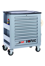 Sonic Gereedschapswagen leeg S10 8 laden grijs  (RAL7040)