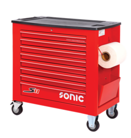 Sonic Gereedschapswagen leeg S11 8 laden rood