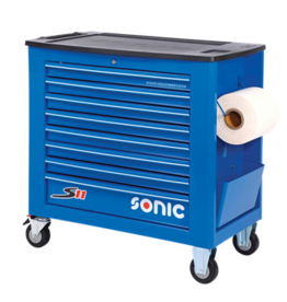 Sonic Gereedschapswagen leeg S11 8 laden blauw