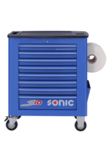 Sonic Gevulde gereedschapswagen SFS S10 blauw 240-dlg.