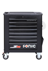 Sonic Gevulde gereedschapswagen S10 heavy duty 460-dlg. zwart