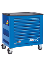 Sonic Gevulde gereedschapswagen S11 400-dlg blauw