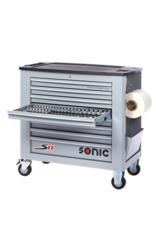 Sonic Gevulde gereedschapswagen S11 400-dlg grijs