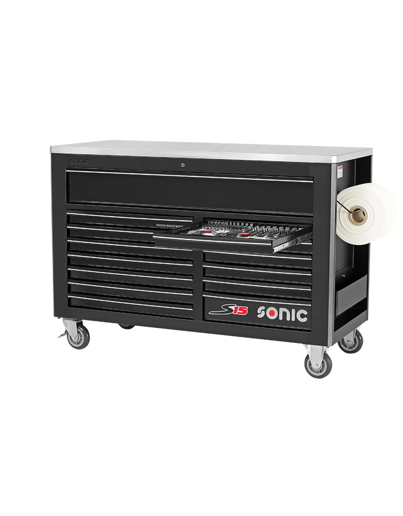 Sonic Gevulde gereedschapswagen 600-dlg. S15