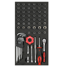 Sonic Doppenset 1/4'', 61-dlg. SFS 1/3