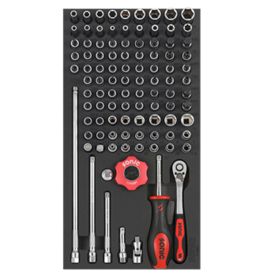 Sonic Bitdopset 1/4'', 102-dlg. SFS 1/3