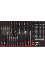 Sonic Schroevendraaier en Doppenset 1/4'', 146-dlg. SFS