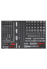 Sonic Doppenset 1/4'' & 3/8'', 142-dlg. SFS