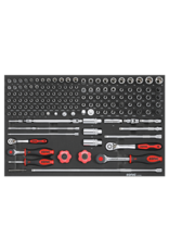 Sonic Combinatieset 1/4'' & 3/8'', 147-dlg. SFS