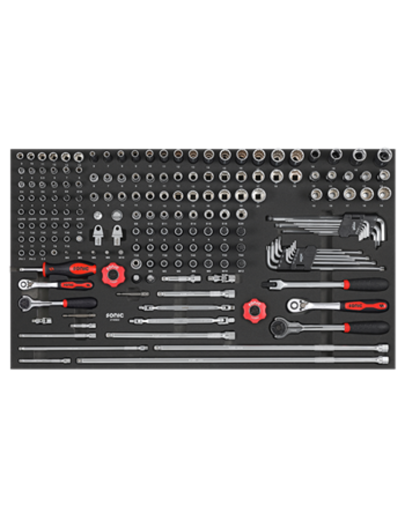 Sonic Doppenset 1/4'' & 3/8'', 185-dlg. SFS