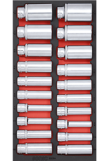 Sonic Doppenset 1/2'', lang 20-dlg. (SAE) SFS 1/3