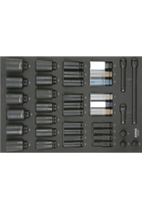 Sonic Doppenset 1/2'', kracht 39-dlg. SFS