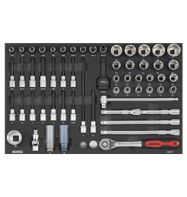 Sonic Doppenset 1/2'',  61-dlg. SFS