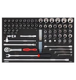 Sonic Doppenset 1/2'',  66-dlg. SFS