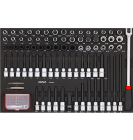 Sonic Doppenset 1/2'', 105-dlg. SFS