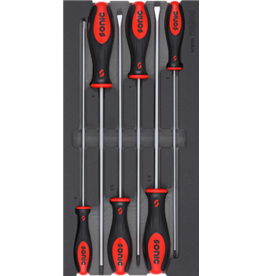 Sonic Lange schroevendraaierset 6-dlg. SFS 1/3