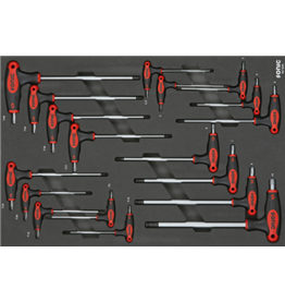 Sonic Stiftsleutelset met kogel L-type 18dlg. SFS