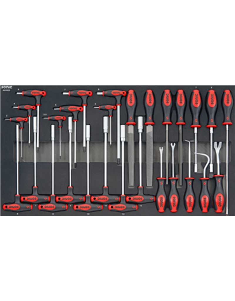 Sonic Stiftsleutel, binnenzeskantet 28-dlg. SFS