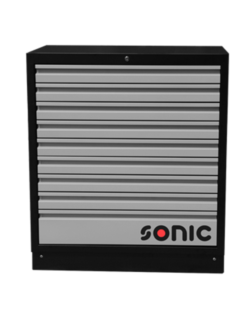 Sonic MSS 845mm ladekast 9 laden zonder bovenblad