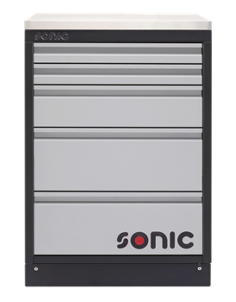 Sonic MSS 674mm ladekast 5 laden zonder bovenblad