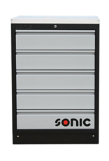 Sonic MSS 674mm ladekast 5 laden zonder bovenblad