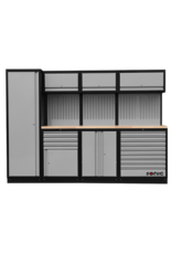 Sonic MSS 2803mm opstelling met houten bovenblad