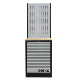 Sonic MSS 674mm opstelling met houten bovenblad