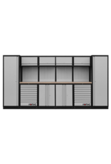 Sonic MSS 3916mm opstelling met houten bovenblad