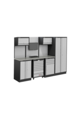 Sonic MSS 3107mm opstelling met houten bovenblad