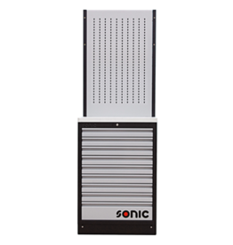 Sonic MSS 674mm opstelling met RVS bovenblad