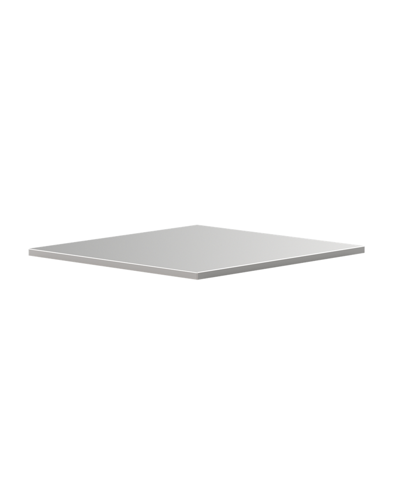 Sonic MSS+ RVS werkblad, verrijdbare kast 700x600x20mm