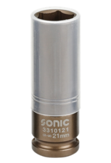 Sonic Wielmoerdop 1/2'',  6-kant voor aluminium velgen 21mm