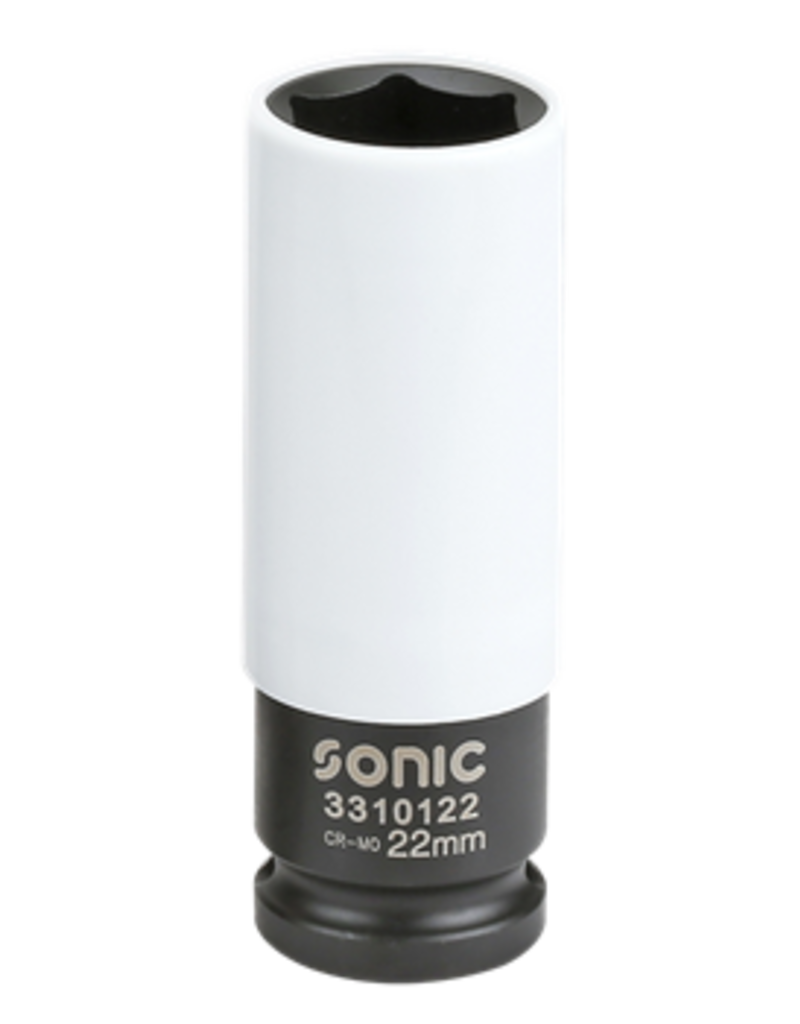 Sonic Wielmoerdop 1/2'',  6-kant voor aluminium velgen 22mm