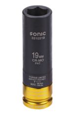 Sonic Dop 1/2'', kracht met vast moment 19mm