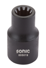 Sonic Remtangdop, speciale uitvoering 1/2" 10-kant 38mmL