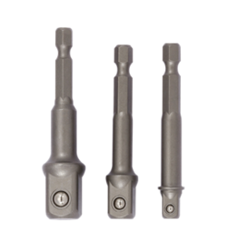 Sonic Adapterset voor boormachines 1/4'', 3-dlg.