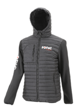 Sonic Hooded cross over jas, zwart L