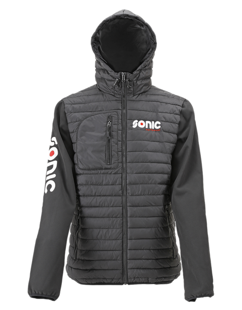 Sonic Hooded cross over jas, zwart L