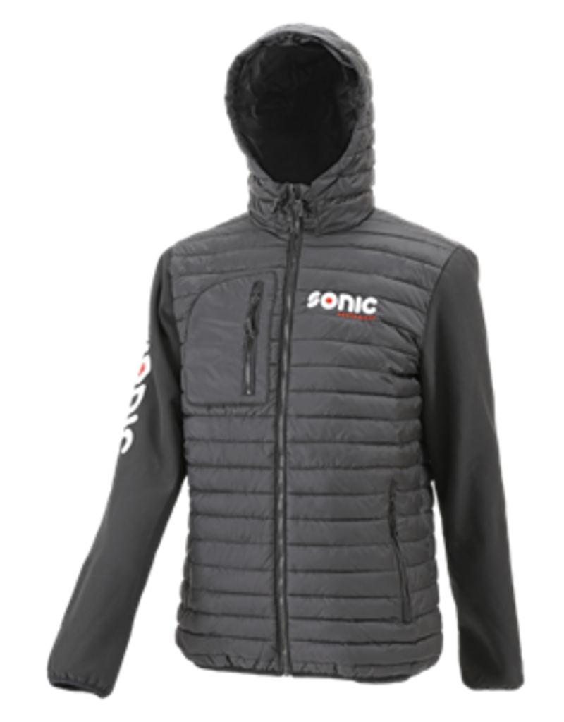 Sonic Hooded cross over jas, zwart M