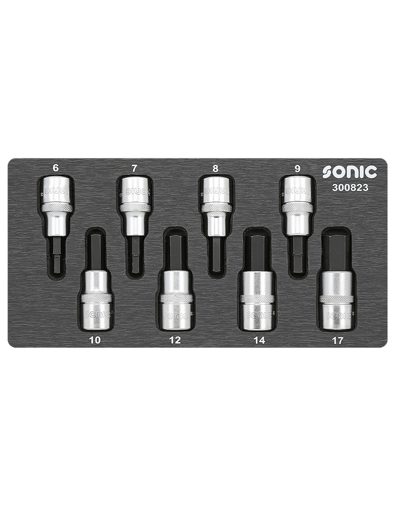 Sonic Bitdopset 1/2'', binnenzeskant 8-dlg. BMCS