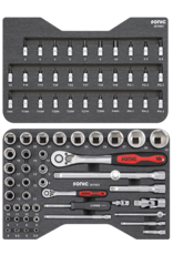 Sonic Doppenset 1/4'' & 1/2'',  76-dlg. BMCS