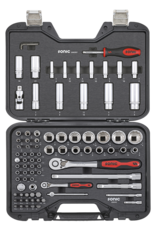 Sonic Doppenset 1/4'' & 1/2'', 85-dlg. BMCS (SAE)