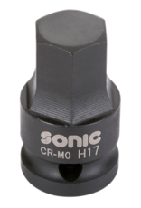Sonic Bitdop 1/2'', binnenzeskant uit één stuk, kracht 14mm