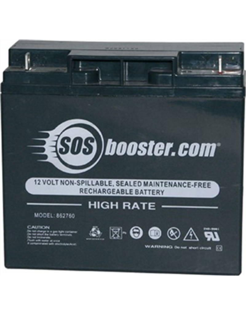 Sonic Batterij12V -800A (180x75x168mm) voor micro booster 12V/800C