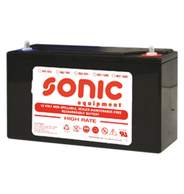 Sonic Batterij 12V-1600A (255x170x195mm) voor mobile booster 12V/1