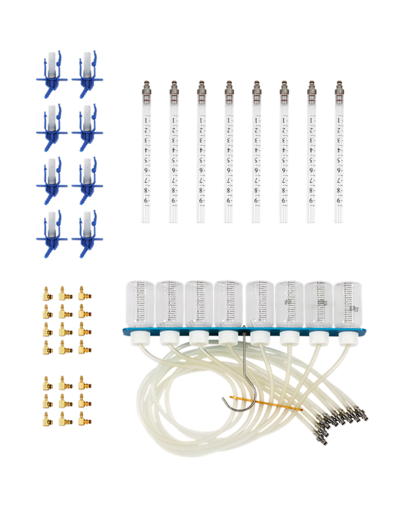 Sonic Common rail vloeistofmeterset voor 8 cilinders