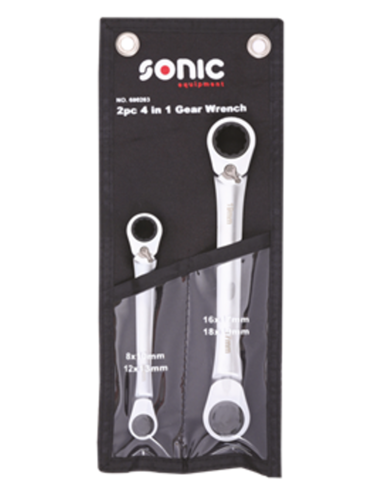 Sonic 4 in 1 ring/ratel in etui 2-dlg.