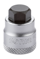 Sonic Bitdop 3/8'', binnenzeskant kort 4mm