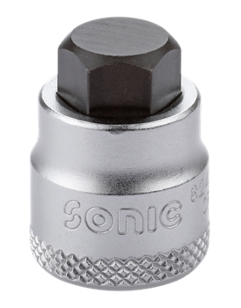 Sonic Bitdop 3/8'', binnenzeskant kort 8mm