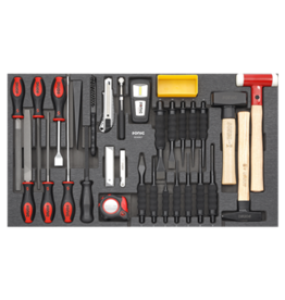 Sonic Hamer & beitelset 49-dlg. SFS (ICON)
